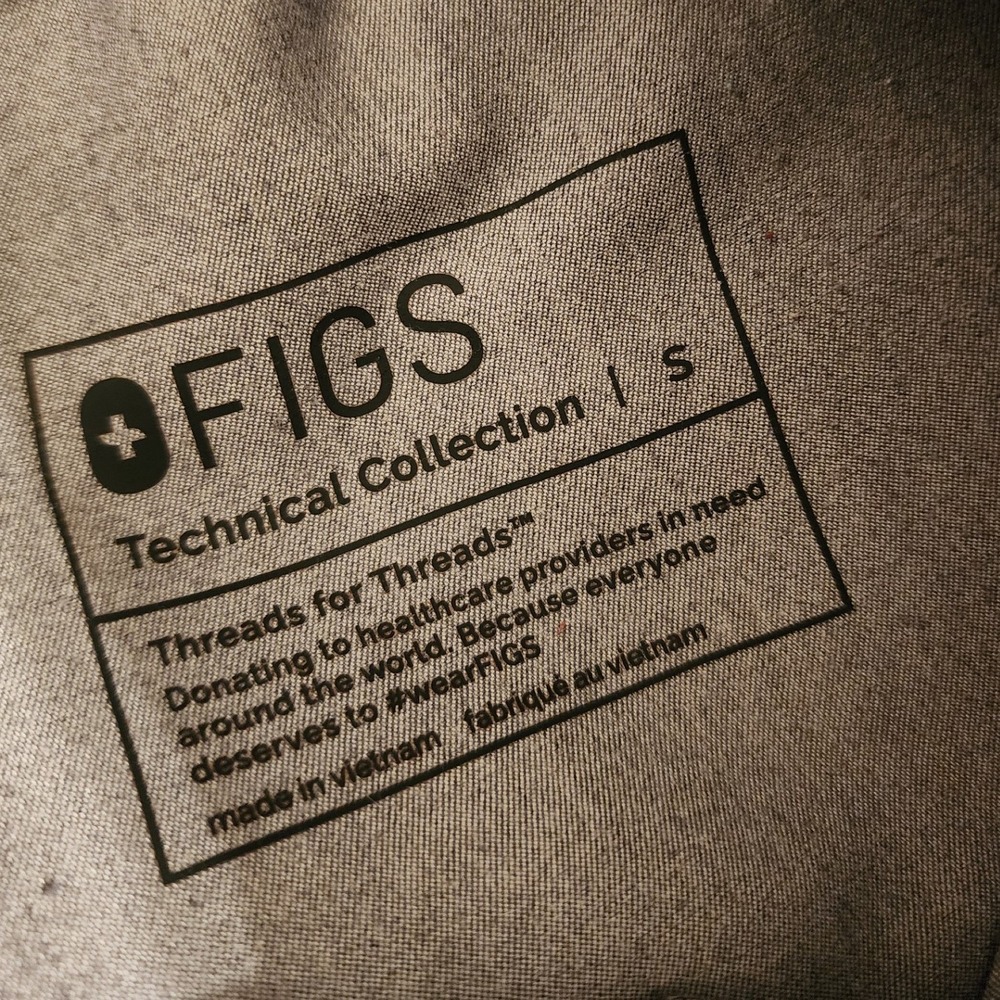 FIGS Zamora Jogger Scrub Pants Graphite Set of 2 Bundle Women's Small EUC - Picture 7 of 9